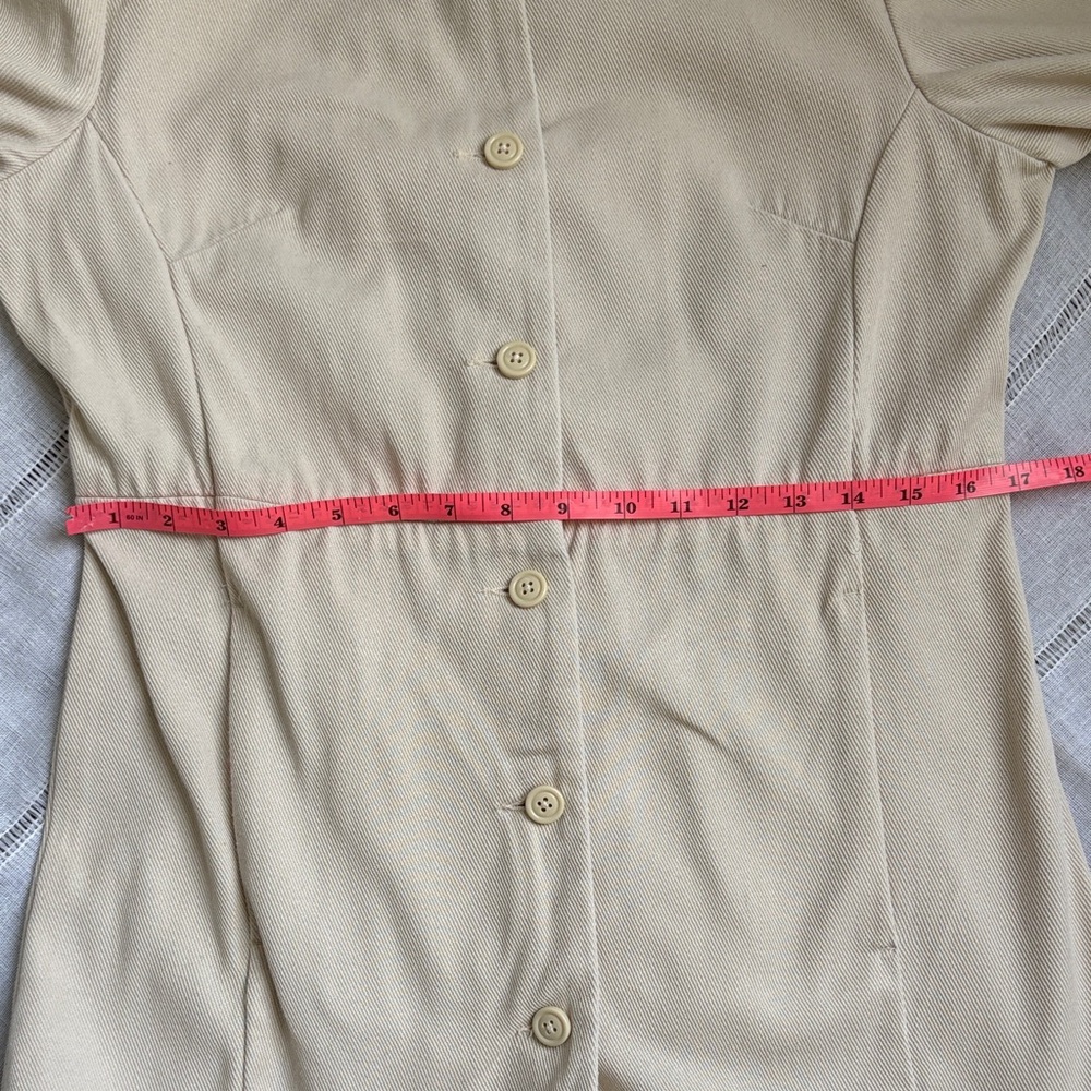 GAP Women's Lightweight Cream Utility Jacket - Picture 14 of 17